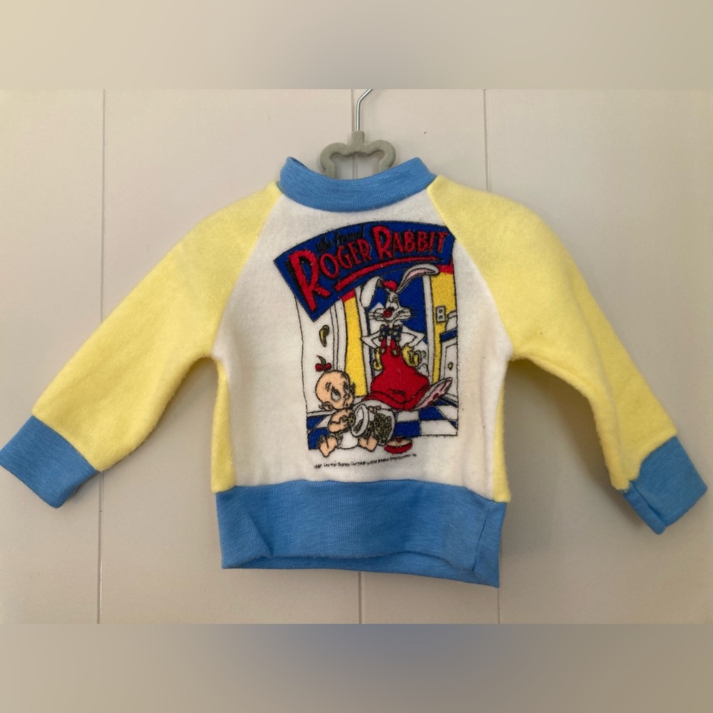 Vintage 80s Roger Rabbit Sweater